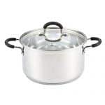 Cook N Home 02418 Stainless Steel Lid 5-Quart Stoc...