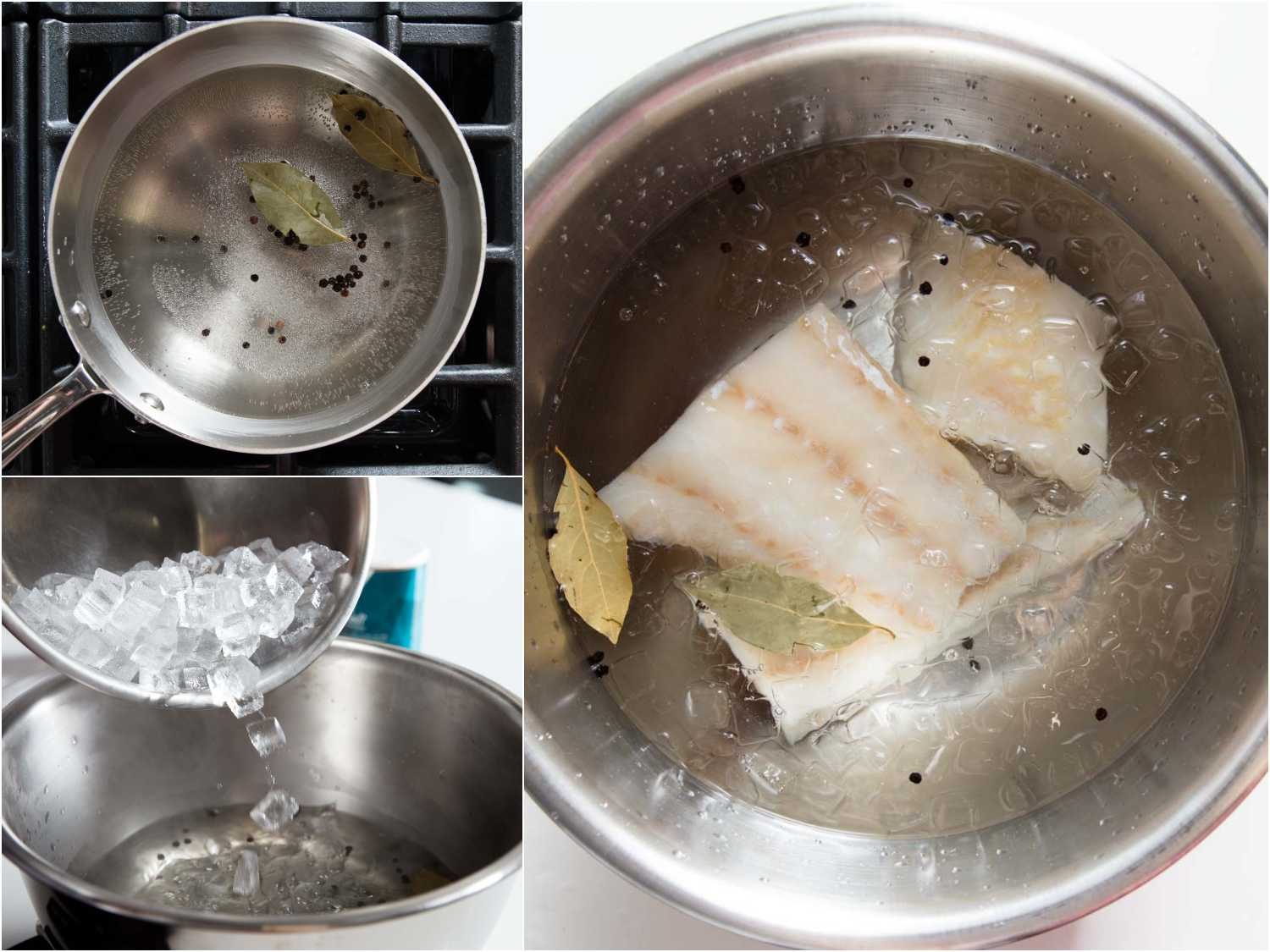 Brining fish before smoking it