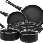 AmazonBasics 8-Piece Non-Stick Cookware Set