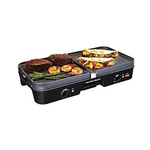 Hamilton Beach 3-in-1 Grill/Griddle & Removable - Cooks Pantry