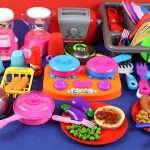 Toy Kitchen Velcro Fruits Vegetables Pretend