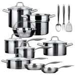 Duxtop SSIB-17 Professional 17 piece Stainless