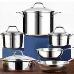 HOMI CHEF 10-Piece Nickel Free Stainless Steel