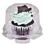 Green Direct Stackable Cupcake Boxes - Clear