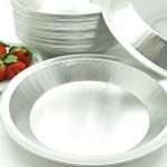 KitchenDance 9" Disposable Heavy Aluminum Foil Pie