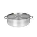 Thunder Group 20 Quart Aluminum Braiser with Lid