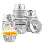 Aluminum Ramekin, Eusoar 100 Pcs 4 Ounce Foil