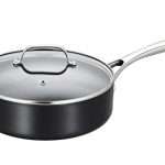 EPPMO 3.2 Qt Hard-Anodized Aluminum Saute Pan with