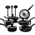 NutriChef 13-Piece Nonstick Cookware