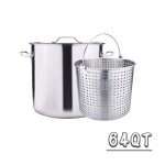 ARC USA, S64B, 64QT-16 Gallon, Stainless Steel