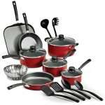 18 Piece Nonstick Pots & Pans Cookware Set Kitchen