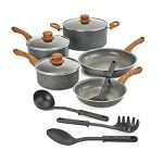 BELLA 12 Piece Wood Grain Pattern Handle Set