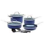 Blue Diamond Pan Cookware Set, 9 Piece