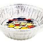 Pactogo Disposable Aluminum 5 3/4" Meat Pot Pie