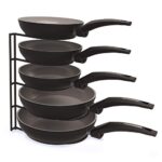 ShineTrust Heavy Duty Pots and Pans Organizer, 5