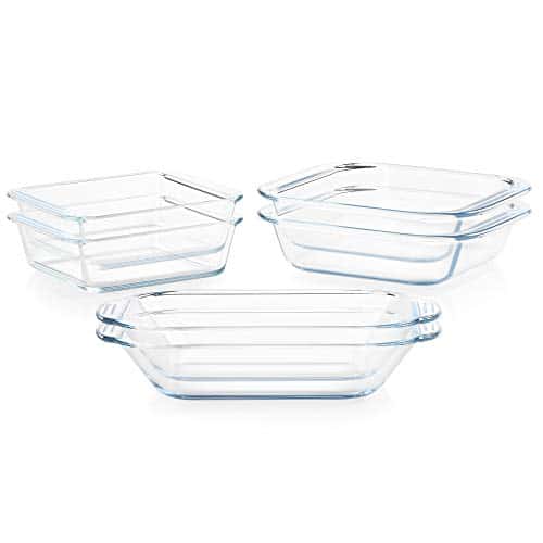 Pyrex Littles Toaster Oven Cookware, 6Piece Cooks Pantry