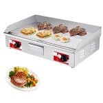 Electric Griddles, Large Commercial Stainless