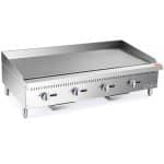 WILPREP Commercial Gas Griddle, 48 in. Gas