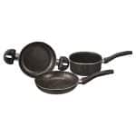 KOHARA 3 Pieces Pot Set Pot Sets Pot Sets Sauce