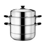 REJOON Stainless Steel Double Boiler and Steamer