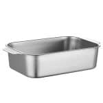 SVRITE Deep Stainless Steel Fish Baking Pans