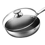 WBDHEHHD Deep Stir Fry Pan,Stirfry Pan Non-Stick