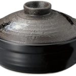 Set of 10 Mino Yaki Pot, Comet Stone, No. 9 Pot