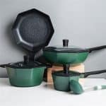 Octagonal Cookware Set Non-Stick Wok Pan Pan Pan