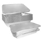 Heavy Duty Full Size Shallow Aluminum Pans with