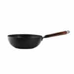 XAWSOP Flat Bottom Skillets Frying Pan Cast Iron