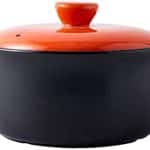 VIGAT Ceramic Casserole Pot, Dutch Oven, Clay Pot,