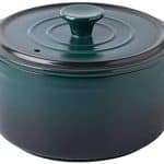 Ceramic Casserole Round Casserole with lid Small