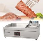 Commercial Electric Griddle, Stainless Steel