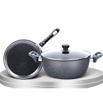 Cookware Light Grey Cookware Set Soup Pot Set