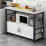 Zfmnoyev Kitchen Island with Large Worktop,