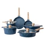 FEIGUO Kitchen Induction Cookware Sets - 13 Piece