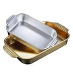 SVRITE Stainless Steel Rectangular Fish Baking