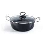 FEIGUO Iron Soup Pot Non Stick Cooking Pot Milk