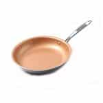 CHENYUEFA Pan Non-Stick Skillet Copper Red Pan