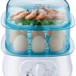 Raxinbang egg boiler Multifunctional Double Layers