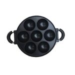 7-Hole Cake Cooking Pan Cast Iron Omelette Pan