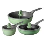 Cookware Set Pots and Pans Set 3Pcs Cookware Set