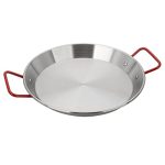 CUTPOIY Saucepan Stainless Steel Spanish Seafood