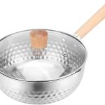 HKLOERSWE Wok 20cm Stainless Steel Milk Pot with