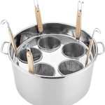 Pasta Cooker Insert Cookware, 3/4/5 Holes Pasta