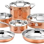 Cuisinart 10pc Tri-Ply Cooper Cookware Set: 1qt