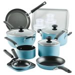 20 Pc Easy Clean Aluminum Nonstick Cookware Pots