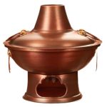 WXLYJXUE Charcoal Hot Pot Copper Hotpot Chinese