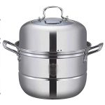 uhyOHF Soup Pot - Soup Pot with lid Steamer/Soup