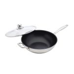 Swiss Diamond 12.5 Inch Stainless Steel Nonstick